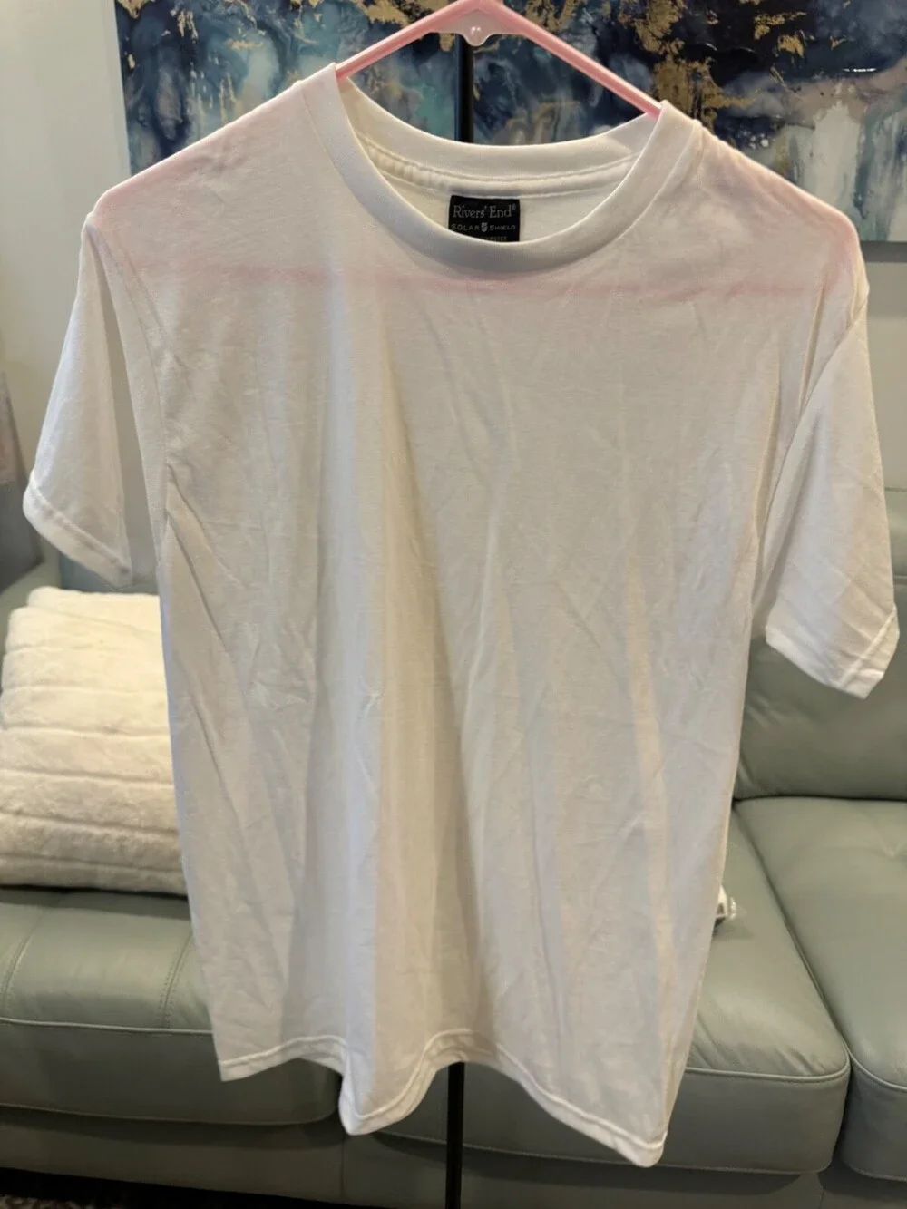 Rivers End Solar Shield UPF 30+ T-Shirt Size Men's Small